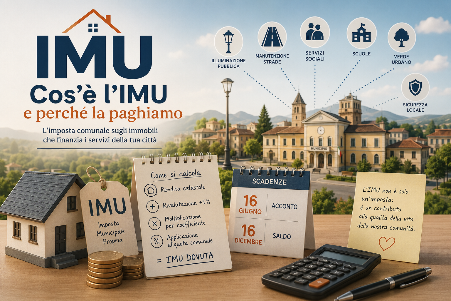 Cos’è l’IMU e perché la paghiamo