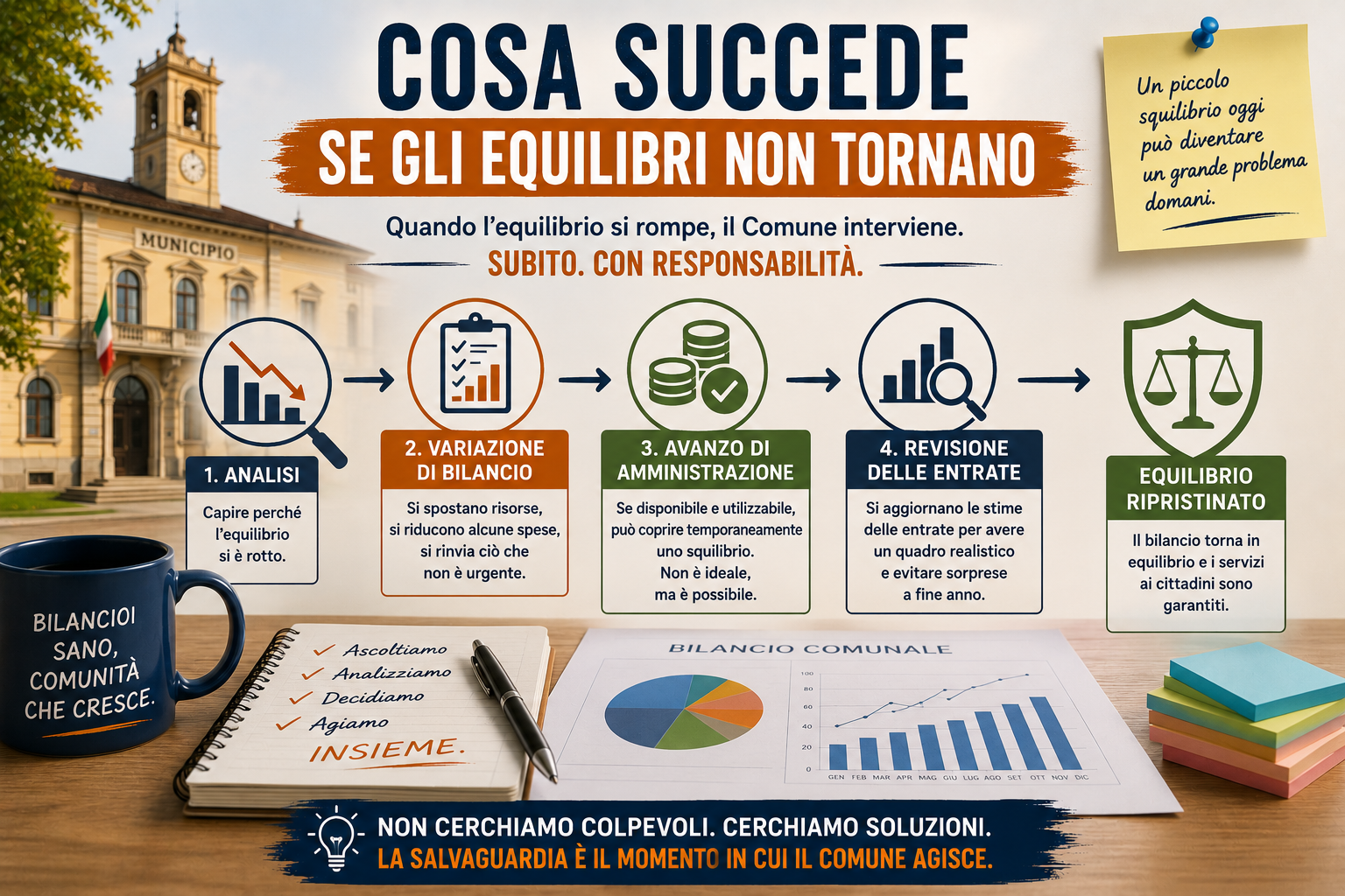 Cosa succede se gli equilibri non tornano